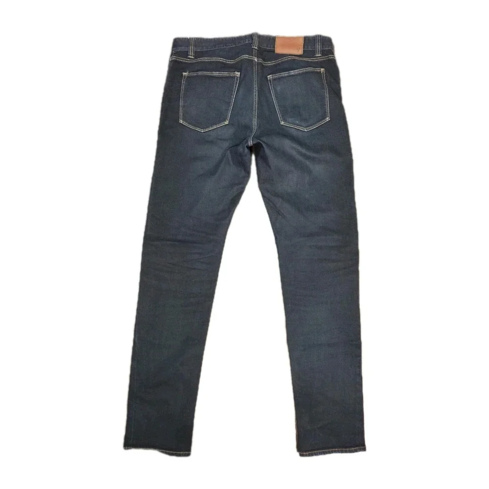 LL Bean Signature Slim Straight Fit Jeans Mens 34x34 Gorpcore Hiking Dad Grunge